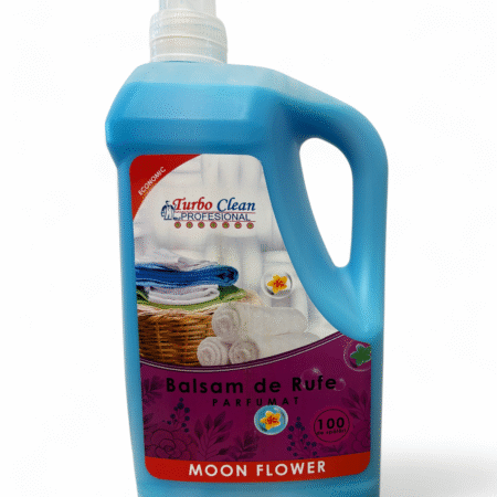 Balsam de rufe Moon Flower, 100 spalări, 5L, Parfumat, Pentru toate tipurile de țesături